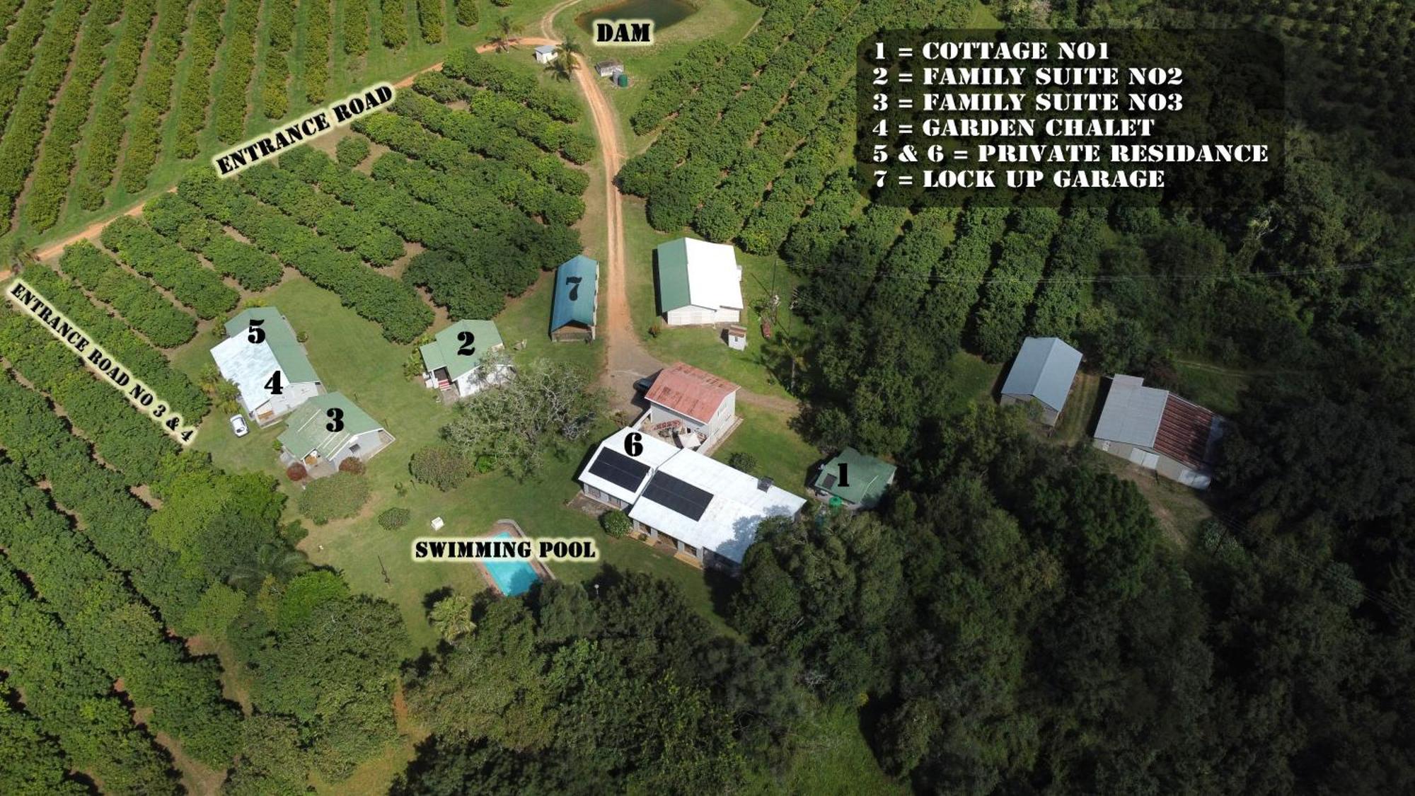 Oppi Plaas Villa Hazyview Buitenkant foto